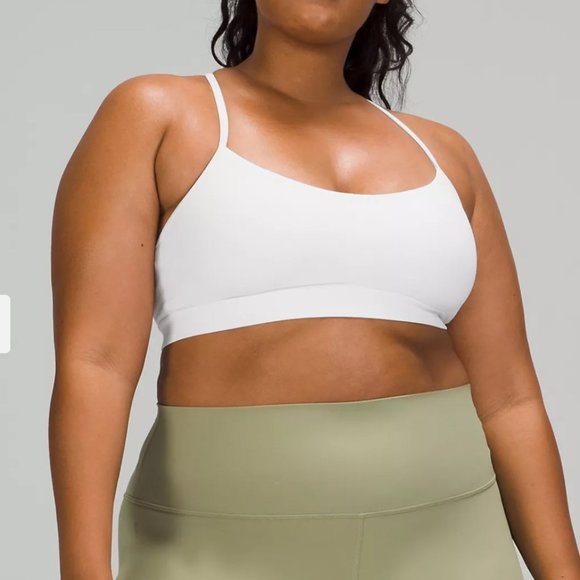 lululemon athletica Other - NWT Lululemon Flow Y Nulu Bra Light Support White 8
